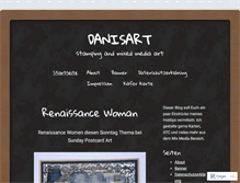 Tablet Screenshot of danisart.wordpress.com