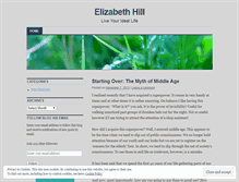Tablet Screenshot of elizabethhill99.wordpress.com