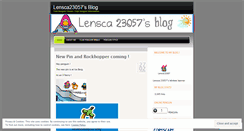 Desktop Screenshot of lensca23057.wordpress.com