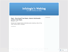 Tablet Screenshot of infologix.wordpress.com
