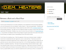 Tablet Screenshot of oemheaters.wordpress.com