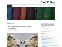Tablet Screenshot of cariray.wordpress.com