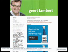 Tablet Screenshot of geertlambert.wordpress.com