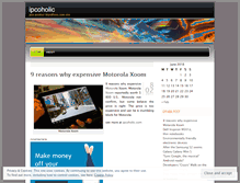 Tablet Screenshot of ipcoholic.wordpress.com