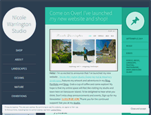 Tablet Screenshot of nicolesart.wordpress.com