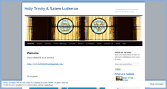 Desktop Screenshot of holytrinitybethlehem.wordpress.com