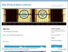 Tablet Screenshot of holytrinitybethlehem.wordpress.com