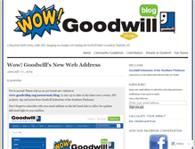 Tablet Screenshot of goodwillsp.wordpress.com