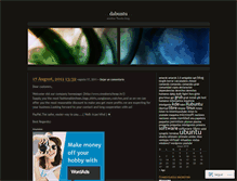 Tablet Screenshot of dabuntu.wordpress.com