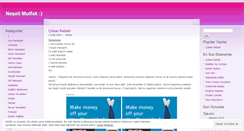 Desktop Screenshot of neselimutfak.wordpress.com