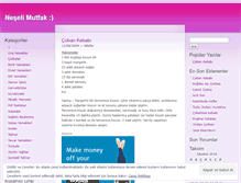 Tablet Screenshot of neselimutfak.wordpress.com