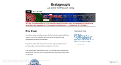 Desktop Screenshot of bratagroup.wordpress.com