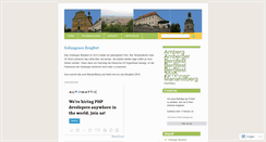 Desktop Screenshot of bergfestamberg.wordpress.com