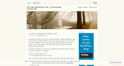 Desktop Screenshot of onlanguages.wordpress.com