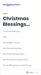 Mobile Screenshot of anigglewriter.wordpress.com