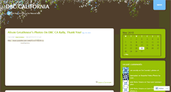 Desktop Screenshot of dbccalifornia.wordpress.com
