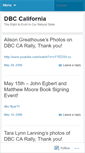Mobile Screenshot of dbccalifornia.wordpress.com