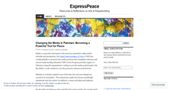 Desktop Screenshot of expresspeace.wordpress.com