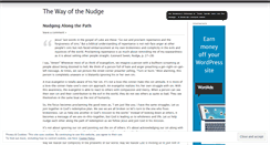 Desktop Screenshot of nudginginthekingdom.wordpress.com