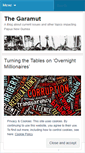 Mobile Screenshot of garamut.wordpress.com