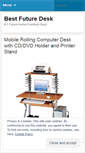 Mobile Screenshot of futuredesk.wordpress.com