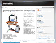 Tablet Screenshot of futuredesk.wordpress.com