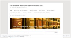 Desktop Screenshot of lsatbooks.wordpress.com
