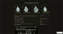 Desktop Screenshot of 1000framespersecond.wordpress.com