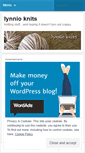 Mobile Screenshot of lynnioknits.wordpress.com