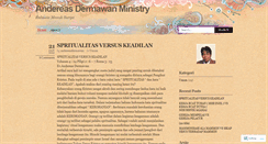 Desktop Screenshot of andereasdermawan.wordpress.com