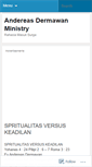 Mobile Screenshot of andereasdermawan.wordpress.com