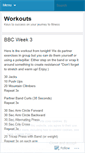 Mobile Screenshot of phitworkouts.wordpress.com