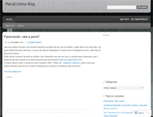 Tablet Screenshot of mcristinna.wordpress.com