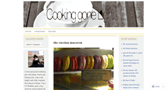 Desktop Screenshot of cookinggonelight.wordpress.com