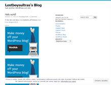 Tablet Screenshot of lostboysultras.wordpress.com