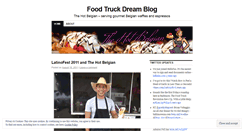 Desktop Screenshot of foodtruckdream.wordpress.com