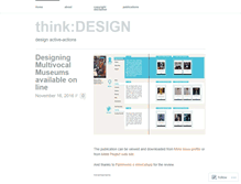 Tablet Screenshot of designview.wordpress.com