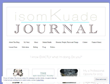 Tablet Screenshot of isomkuade.wordpress.com