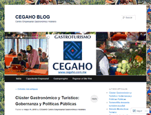 Tablet Screenshot of cegaho.wordpress.com