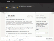 Tablet Screenshot of mitchellhines.wordpress.com