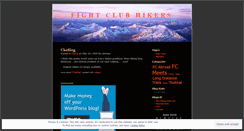 Desktop Screenshot of fightclubhikers.wordpress.com