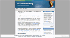 Desktop Screenshot of preventingvap.wordpress.com