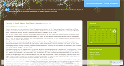 Desktop Screenshot of bluepandabear.wordpress.com