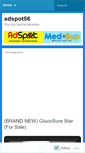 Mobile Screenshot of adspot56.wordpress.com