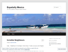 Tablet Screenshot of expatiallymexico.wordpress.com