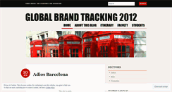 Desktop Screenshot of globalbrandtracking2012.wordpress.com