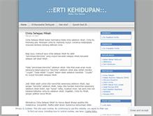 Tablet Screenshot of ertikehidupan.wordpress.com