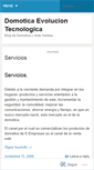 Mobile Screenshot of cuadrantedomotica.wordpress.com