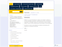 Tablet Screenshot of cuadrantedomotica.wordpress.com