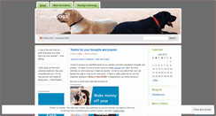 Desktop Screenshot of gyllendogs.wordpress.com